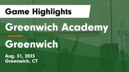 Greenwich Academy vs Greenwich  Game Highlights - Aug. 31, 2023