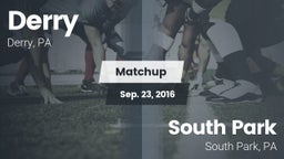 Matchup: Derry vs. South Park  2016