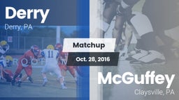 Matchup: Derry vs. McGuffey  2016