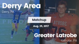 Matchup: Derry Area vs. Greater Latrobe  2017