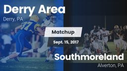 Matchup: Derry Area vs. Southmoreland  2017