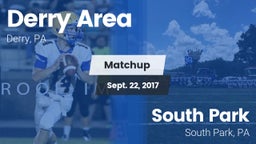 Matchup: Derry Area vs. South Park  2017