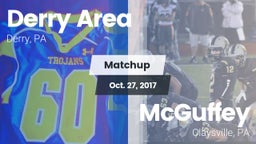 Matchup: Derry Area vs. McGuffey  2017