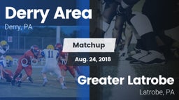 Matchup: Derry Area vs. Greater Latrobe  2018
