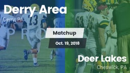 Matchup: Derry Area vs. Deer Lakes  2018