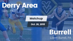 Matchup: Derry Area vs. Burrell  2018