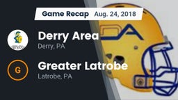 Recap: Derry Area vs. Greater Latrobe  2018
