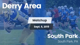 Matchup: Derry Area vs. South Park  2019