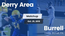 Matchup: Derry Area vs. Burrell  2019