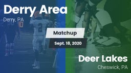 Matchup: Derry Area vs. Deer Lakes  2020