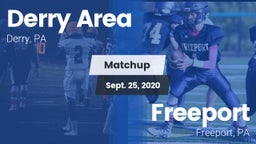 Matchup: Derry Area vs. Freeport  2020