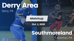 Matchup: Derry Area vs. Southmoreland  2020
