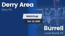 Matchup: Derry Area vs. Burrell  2020