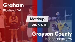 Matchup: Graham vs. Grayson County  2016