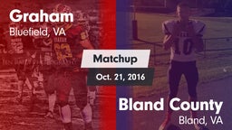 Matchup: Graham vs. Bland County  2016