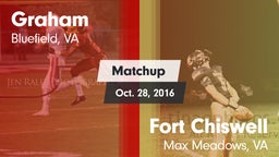 Matchup: Graham vs. Fort Chiswell  2016