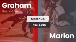 Matchup: Graham vs. Marion  2017