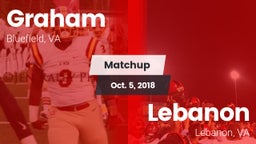 Matchup: Graham vs. Lebanon  2018