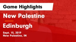 New Palestine  vs Edinburgh  Game Highlights - Sept. 15, 2019