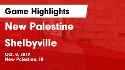 New Palestine  vs Shelbyville  Game Highlights - Oct. 8, 2019