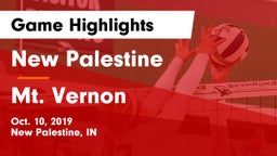 New Palestine  vs Mt. Vernon  Game Highlights - Oct. 10, 2019