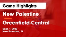 New Palestine  vs Greenfield-Central  Game Highlights - Sept. 4, 2020