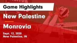 New Palestine  vs Monrovia Game Highlights - Sept. 12, 2020
