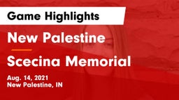 New Palestine  vs Scecina Memorial  Game Highlights - Aug. 14, 2021