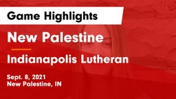 New Palestine  vs Indianapolis Lutheran  Game Highlights - Sept. 8, 2021