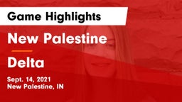New Palestine  vs Delta  Game Highlights - Sept. 14, 2021