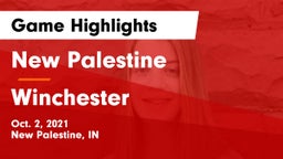 New Palestine  vs Winchester  Game Highlights - Oct. 2, 2021