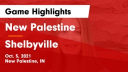 New Palestine  vs Shelbyville  Game Highlights - Oct. 5, 2021