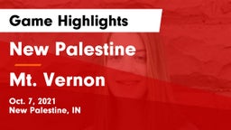 New Palestine  vs Mt. Vernon  Game Highlights - Oct. 7, 2021