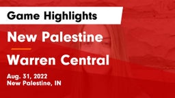New Palestine  vs Warren Central  Game Highlights - Aug. 31, 2022