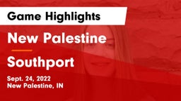 New Palestine  vs Southport  Game Highlights - Sept. 24, 2022