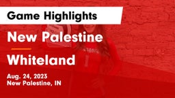 New Palestine  vs Whiteland  Game Highlights - Aug. 24, 2023