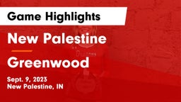 New Palestine  vs Greenwood  Game Highlights - Sept. 9, 2023