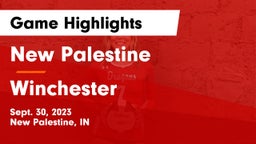 New Palestine  vs Winchester  Game Highlights - Sept. 30, 2023