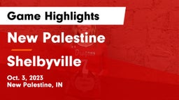New Palestine  vs Shelbyville  Game Highlights - Oct. 3, 2023