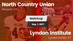 Matchup: North Country Union vs. Lyndon Institute 2017