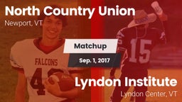 Matchup: North Country Union vs. Lyndon Institute 2016