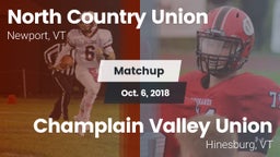 Matchup: North Country Union vs. Champlain Valley Union  2018