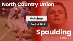 Matchup: North Country Union vs. Spaulding  2019