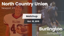 Matchup: North Country Union vs. Burlington  2019