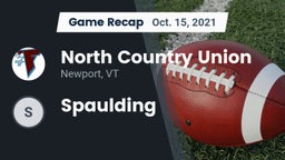 Recap: North Country Union  vs. Spaulding 2021