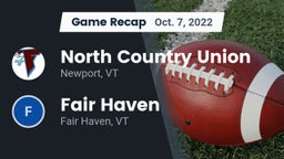 Recap: North Country Union  vs. Fair Haven  2022