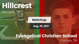 Matchup: Hillcrest vs. Evangelical Christian School 2017
