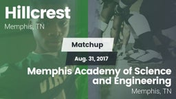 Matchup: Hillcrest vs. Memphis Academy of Science and Engineering  2017