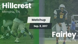 Matchup: Hillcrest vs. Fairley  2017