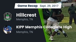 Recap: Hillcrest  vs. KIPP Memphis Collegiate High 2017